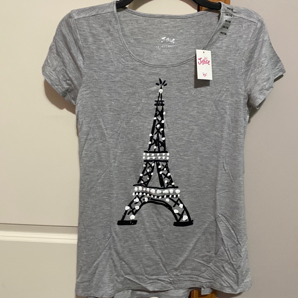 Girls Justice T-Shirt I’m Gray 14/16